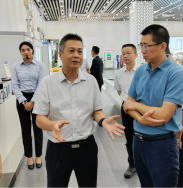 省生態環境廳、省工業和信息化廳調研生態環境